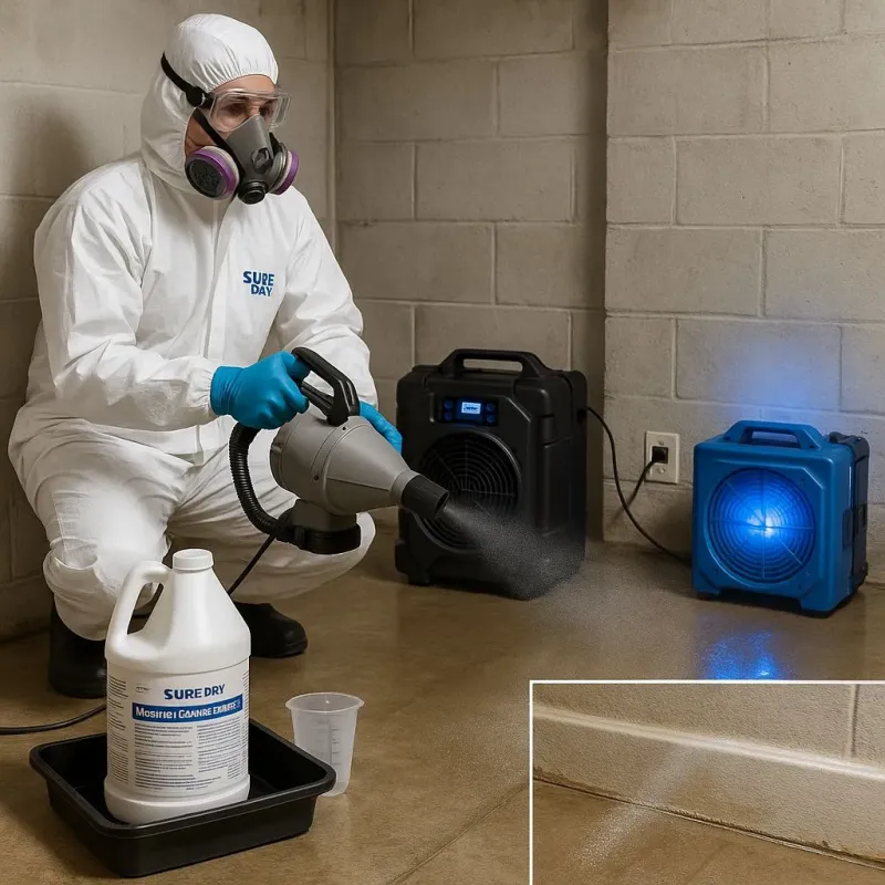 Sanitization and Odor Removal process in Annandale, VA