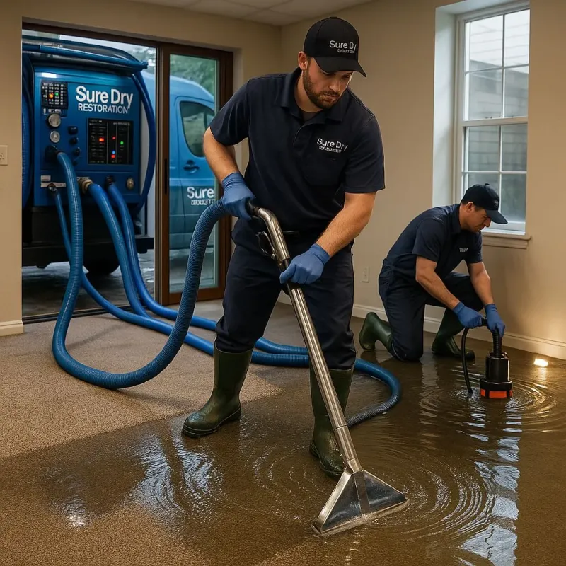 Water Extraction and Removal process in Annandale, VA